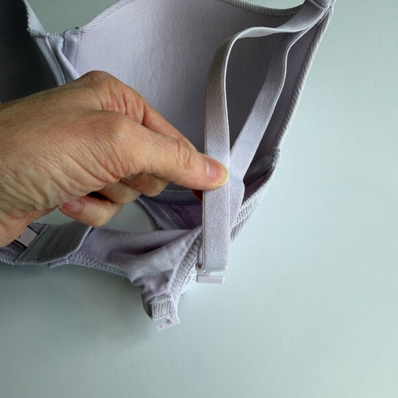 Victoria's Secret 32DD T-Shirt Push--Up, Full Coverage Bra Lavendar Pointelle - Picture 8 of 10